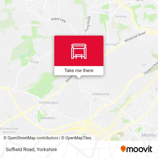 Suffield Road map