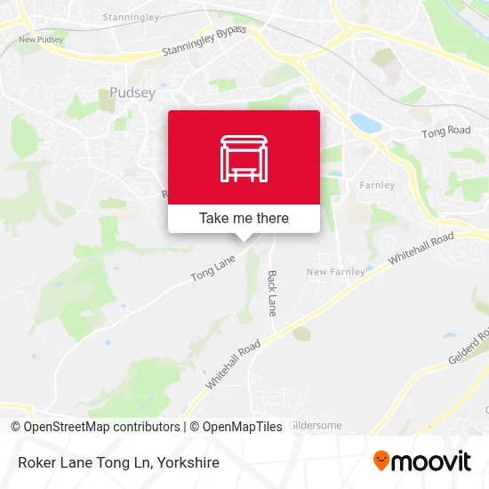 Roker Lane Tong Ln map