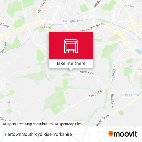 Fartown Southroyd Rise map
