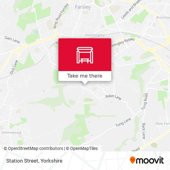 Station Street map