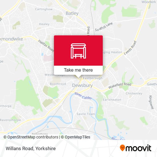Willans Road map