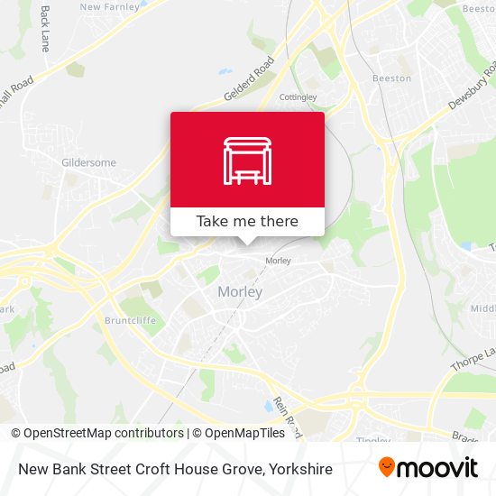 New Bank Street Croft House Grove map
