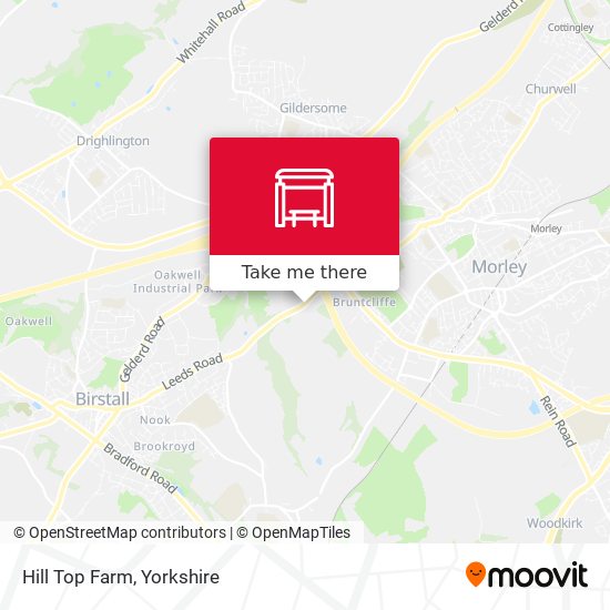Hill Top Farm map