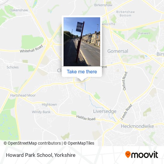 Howard Park School map