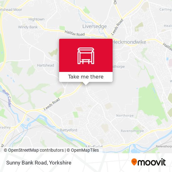 Sunny Bank Road map