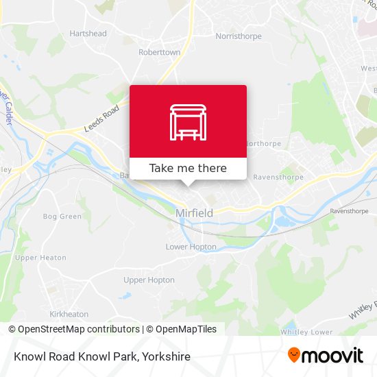 Knowl Road Knowl Park map