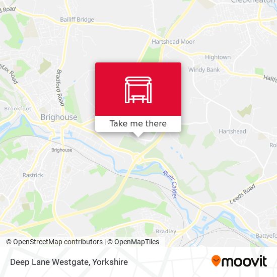 Deep Lane Westgate map