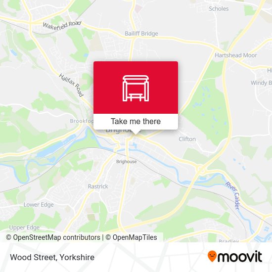 Wood Street map