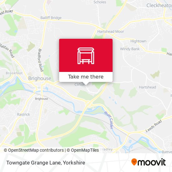Towngate Grange Lane map