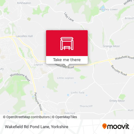 Pond Lane map