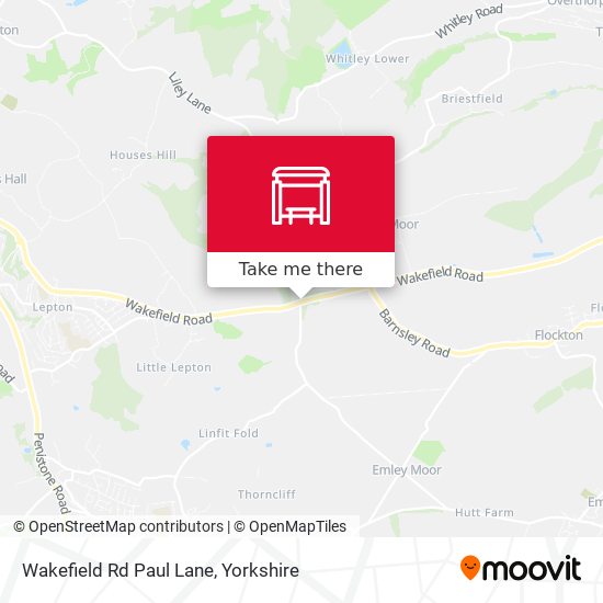 Paul Lane End map