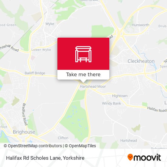 Hartshead Manor map