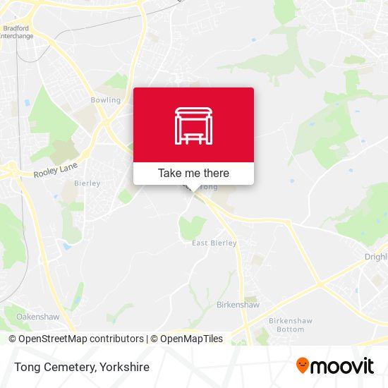 Tong Cemetery map