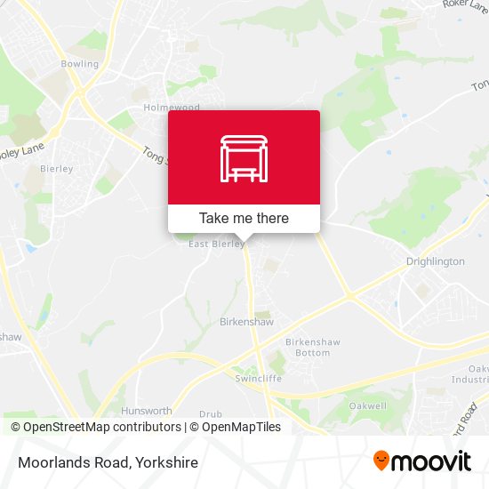 Moorlands Road map