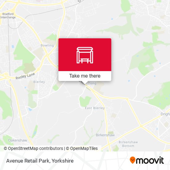 Avenue Retail Park map