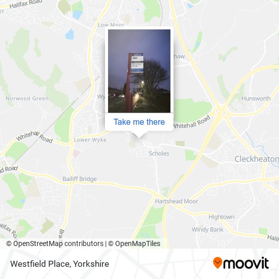 Westfield Place map