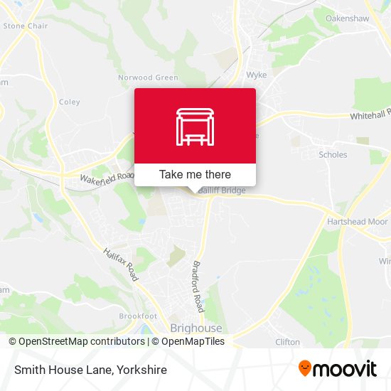 Smith House Lane map