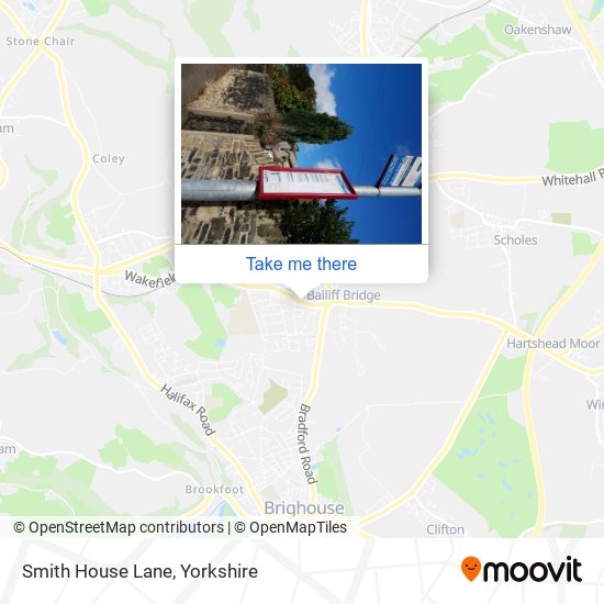 Smith House Lane map