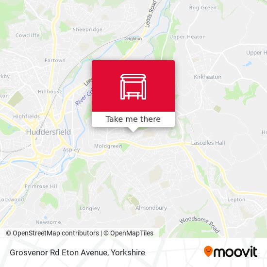 Grosvenor Rd Eton Avenue map
