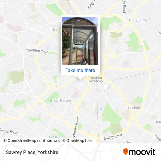 Sawrey Place map