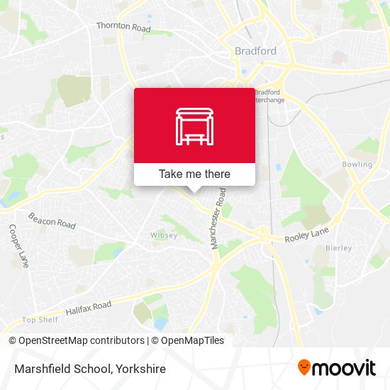 Marshfield School map