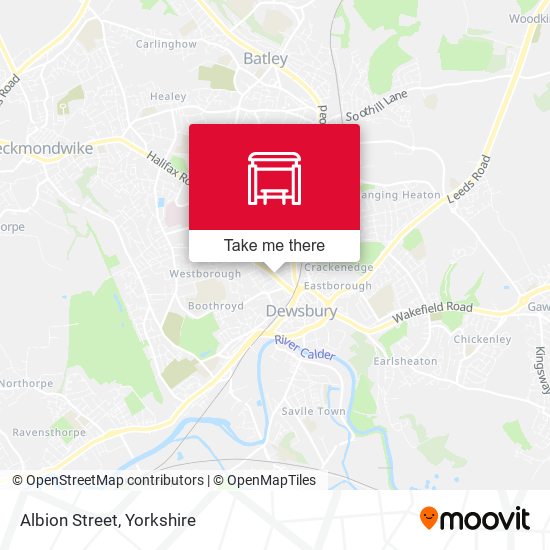 Albion Street map