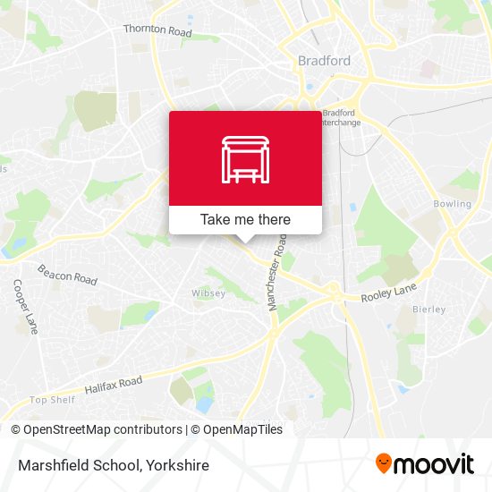 Marshfield School map