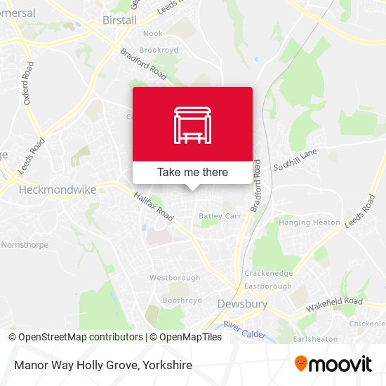 Manor Way Holly Grove map