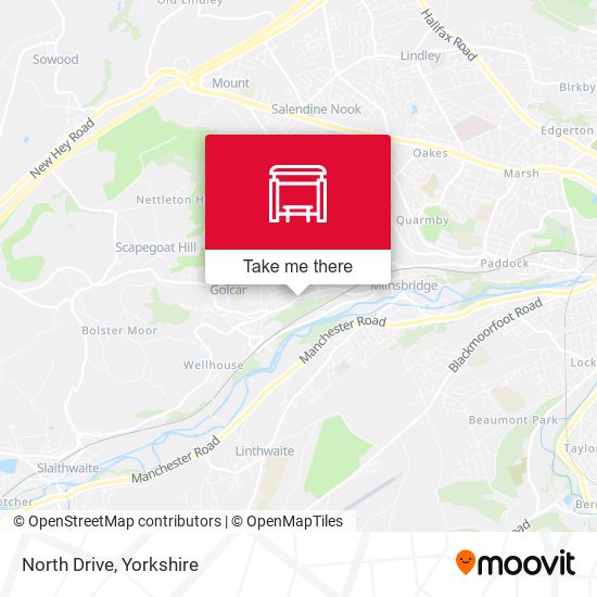 North Drive map