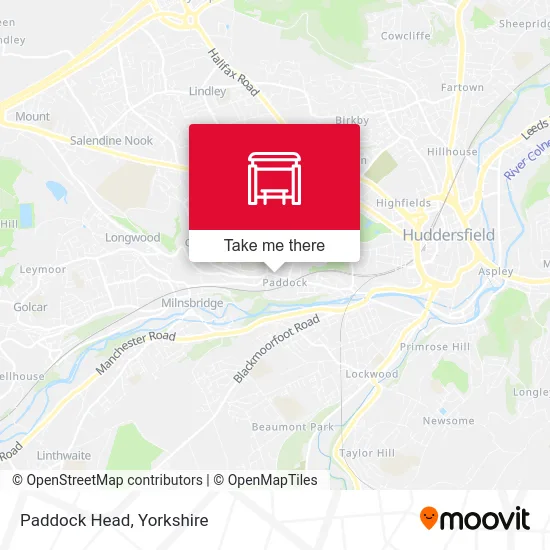 Paddock Head map