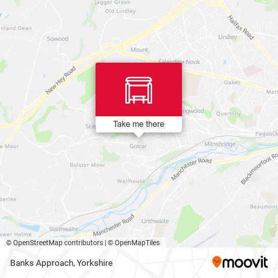 Banks Approach map