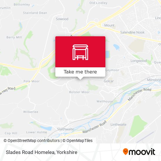 Slades Road Homelea map