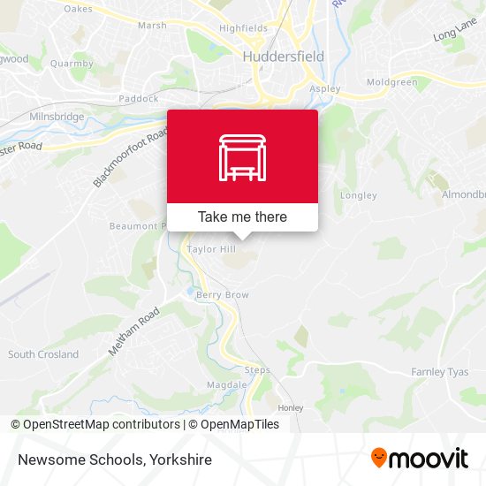 Newsome Schools map