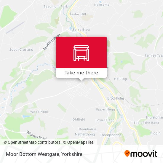 Moor Bottom Westgate map