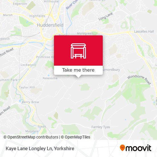 Kaye Lane Longley Ln map