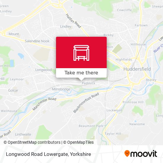 Longwood Road Lowergate map