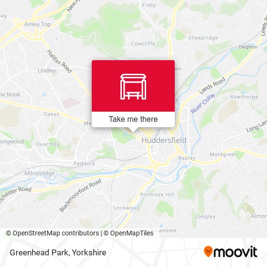 Greenhead Park map