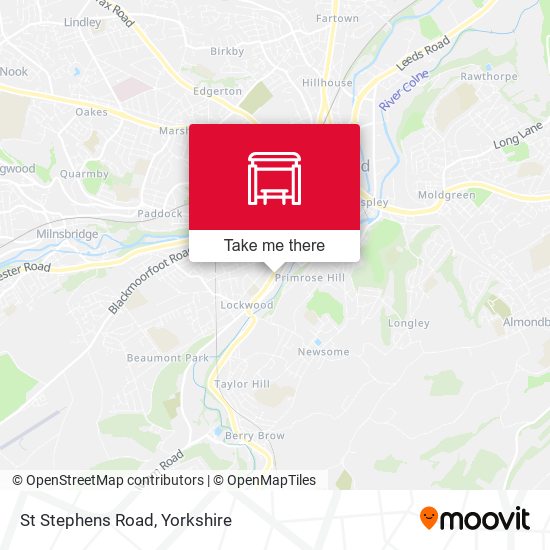 St Stephens Road map