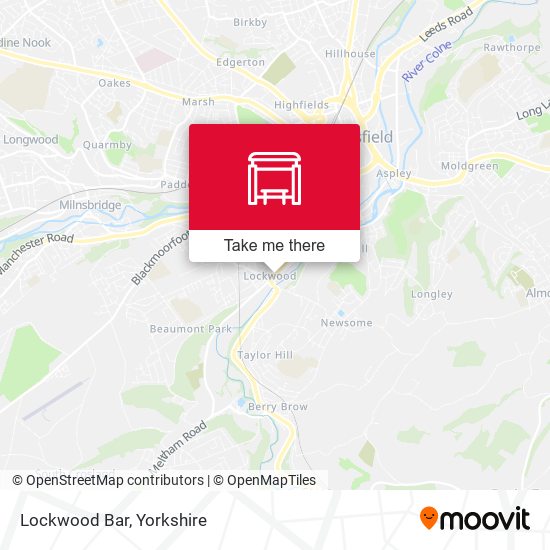 Lockwood Bar map