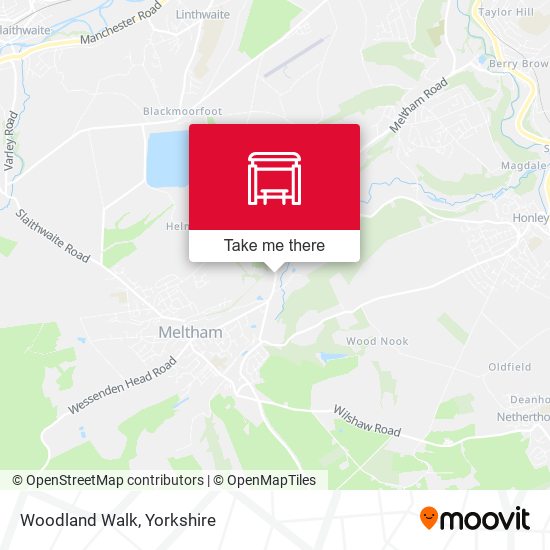 Woodland Walk map