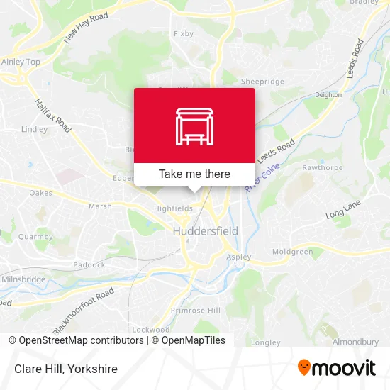 Clare Hill map