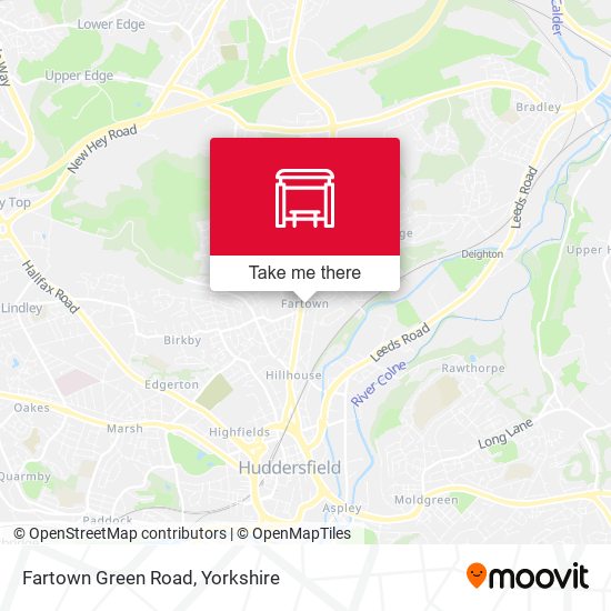 Fartown Green Road map