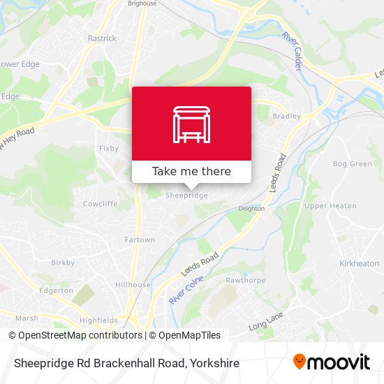 Sheepridge Rd Brackenhall Road map
