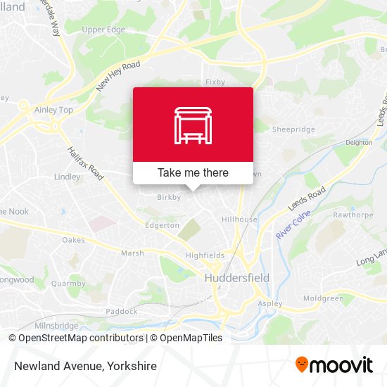 Newland Avenue map