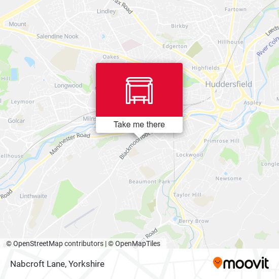 Nabcroft Lane map
