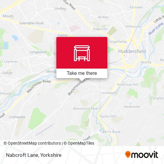 Nabcroft Lane map