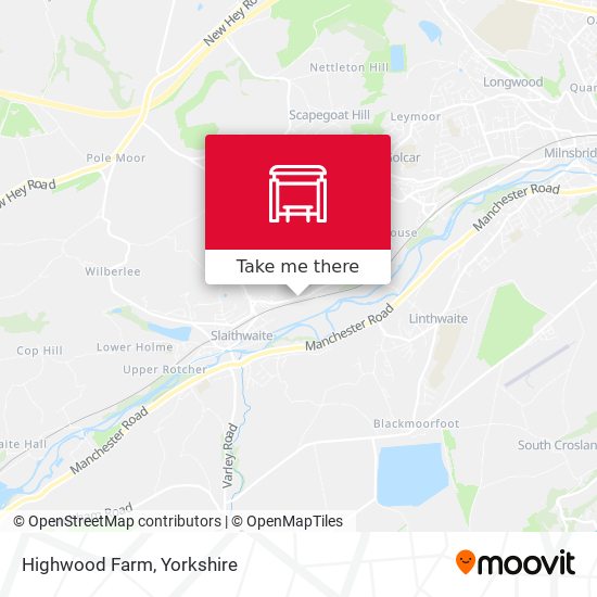 Highwood Farm map