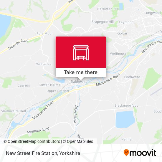 New Street Fire Station map