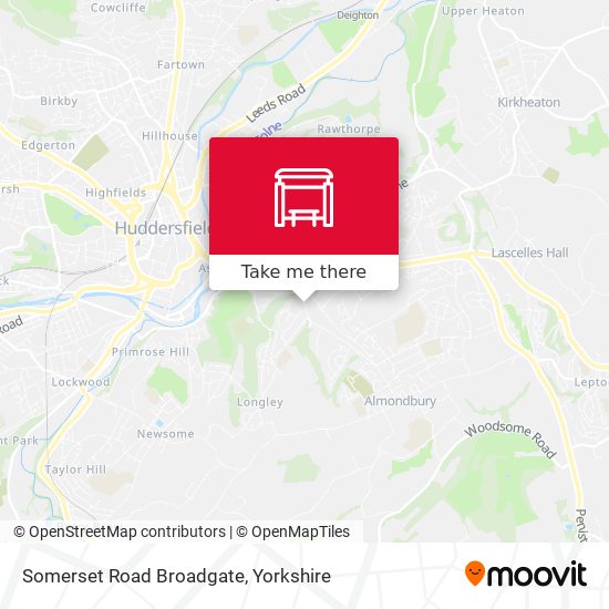 Somerset Road Broadgate map
