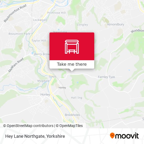 Hey Lane Northgate map
